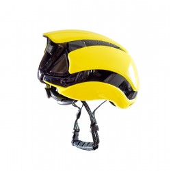 Yellow road smart helmet